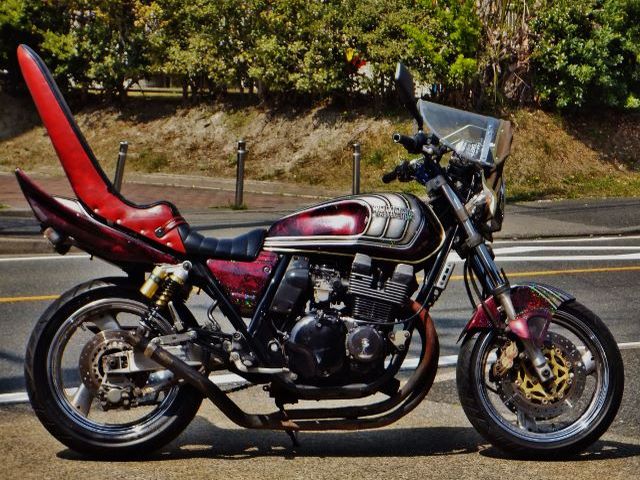 沖縄仕様『XJR400』爆音すぎて鼓膜破れる排気音w - YouTube